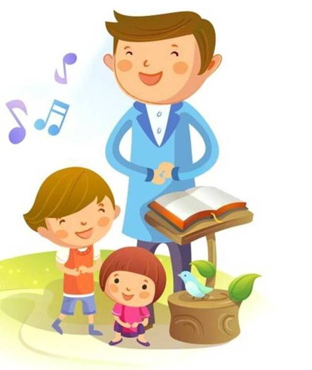 man_standing_with_his_children_and_singing_zz023032